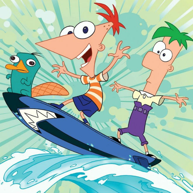 Phineas_Ferb_Perry_surfing