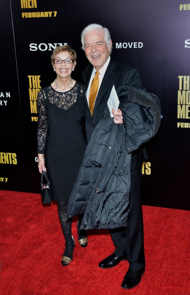Nina and Nick Clooney, February 2014. Photo: Diane Cohen/FameFlynet