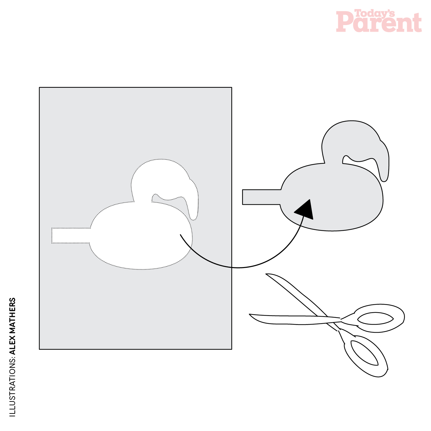 Flamingo Straw DIY Today's Parent July 20143