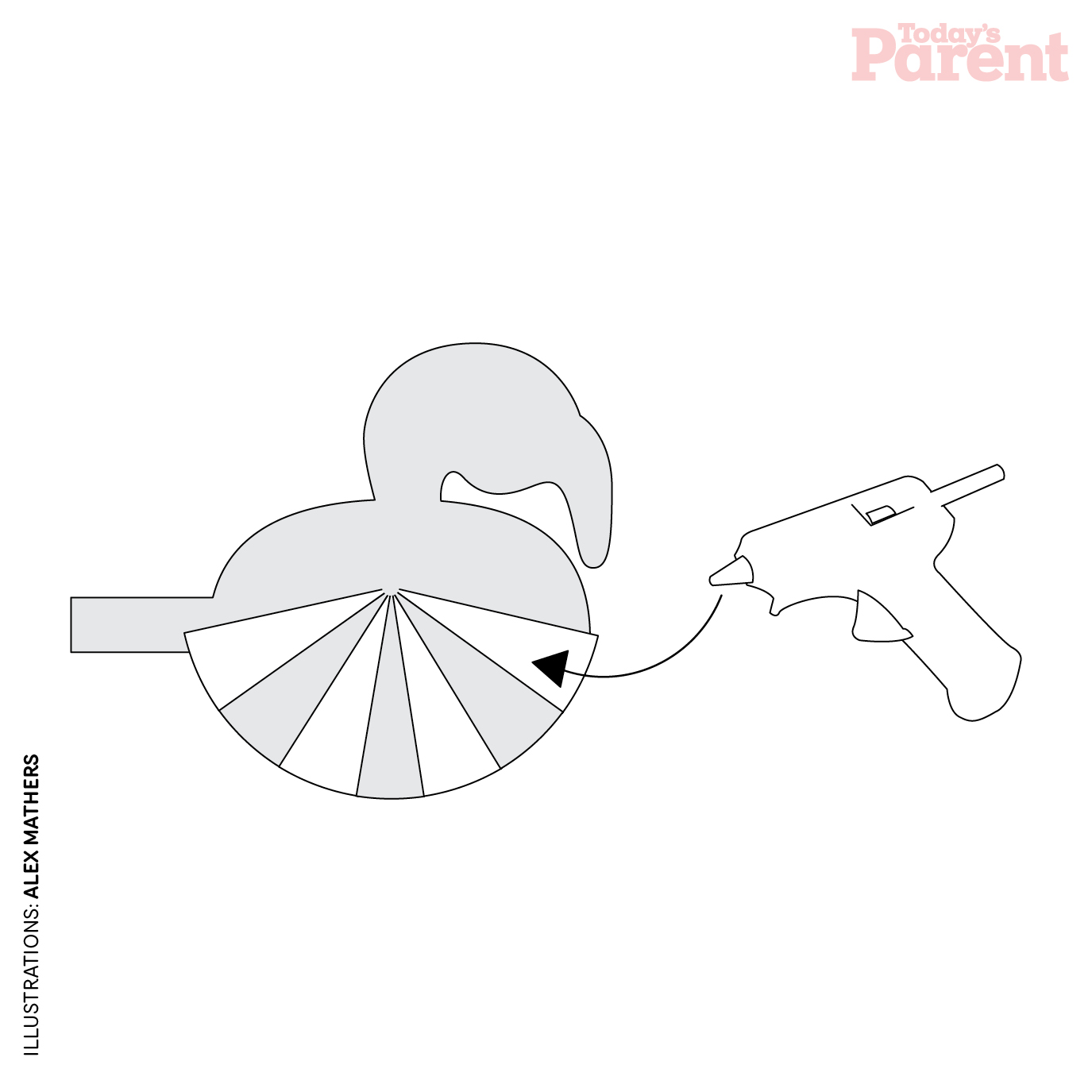 Flamingo Straw DIY Today's Parent July 20145