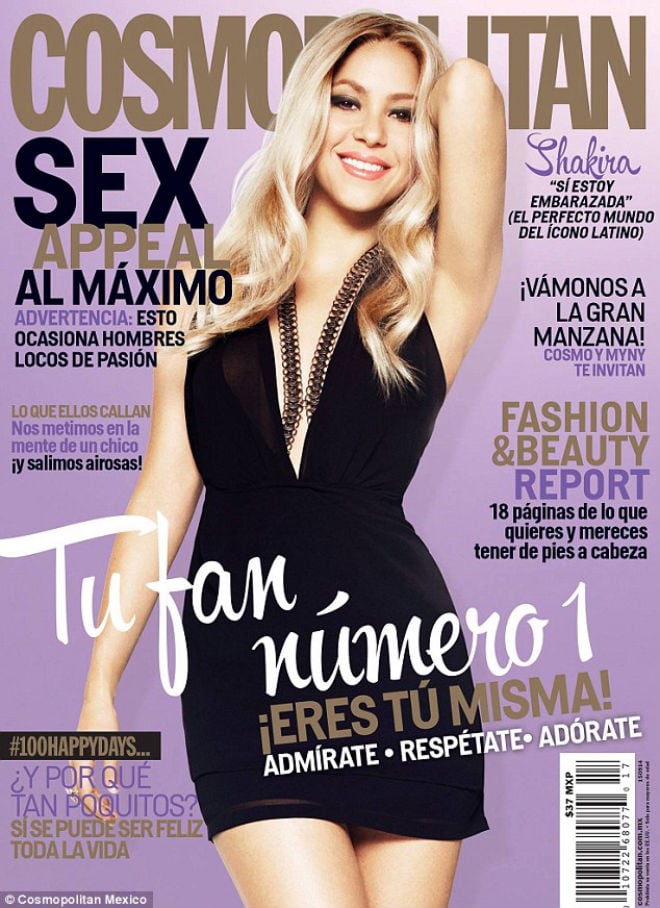 Shakira Spanish Cosmopolitan