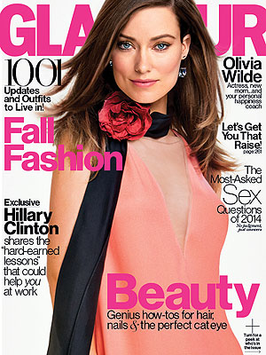 Olivia Wilde Glamour cover September
