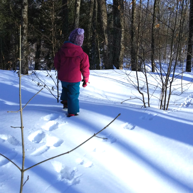 Gillian on an outdoor winter adventure. Photo: Jennifer Pinarski