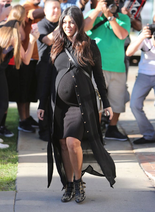 Kourtney Kardashian pregnant with third child