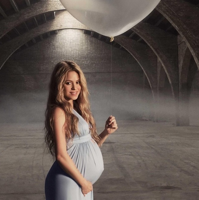 Shakira pregnant instagram