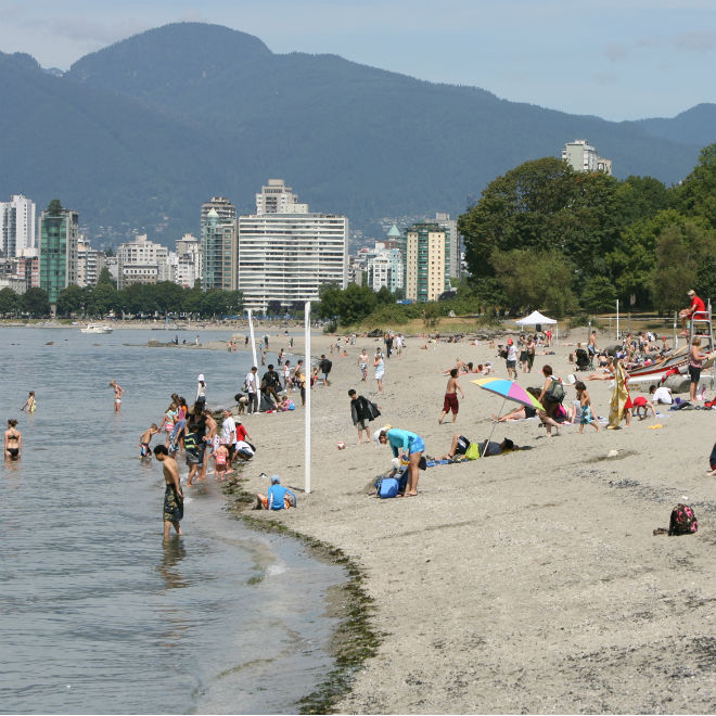 Kitsilano Beach. Photo: Vancouver Park Board