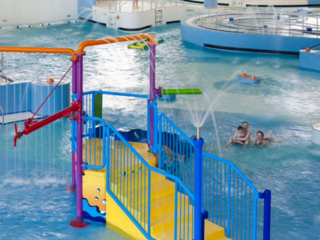 water park and jungle gym