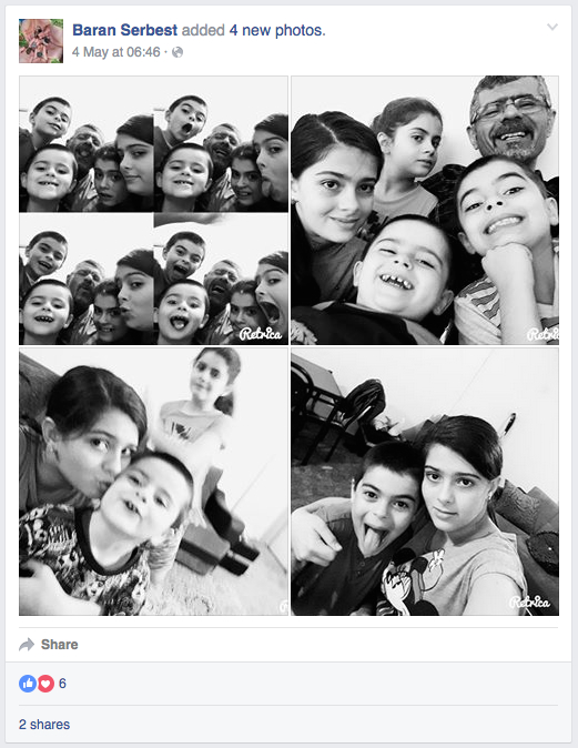Saren Azer with Sharvahn, Rojevahn, Dersim and Meitan via Facebook