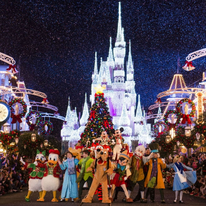 Mickey's Once Upon a Christmastime Parade. Photo: Ryan Wendler
