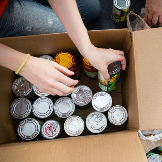 What food banks actually need