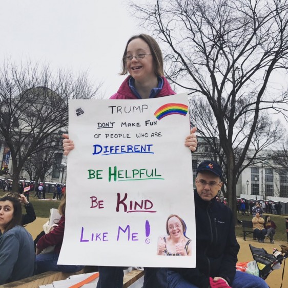 Women’s March: 18 inspiring kids and their signs