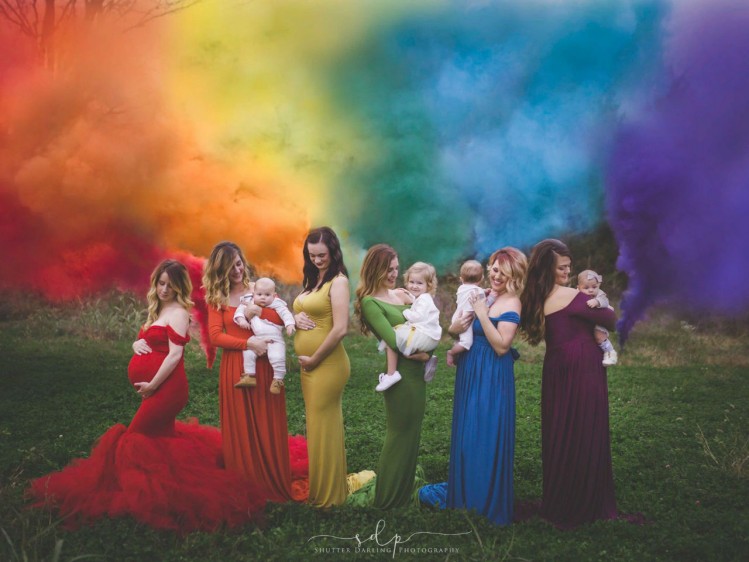 10 beautiful rainbow baby photos