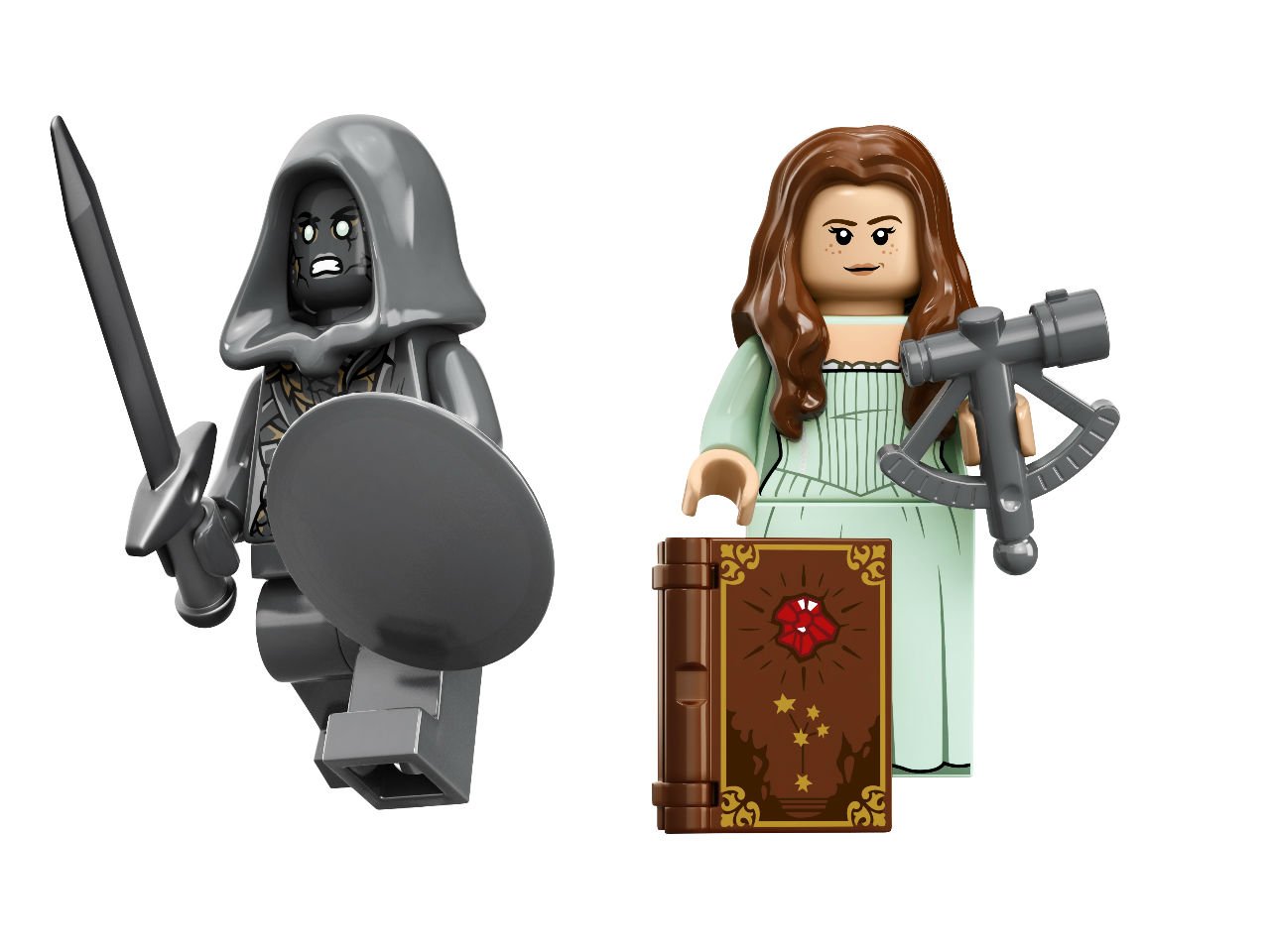 Lego Pirates of the Caribbean Silent Mary set minifigures with accessories