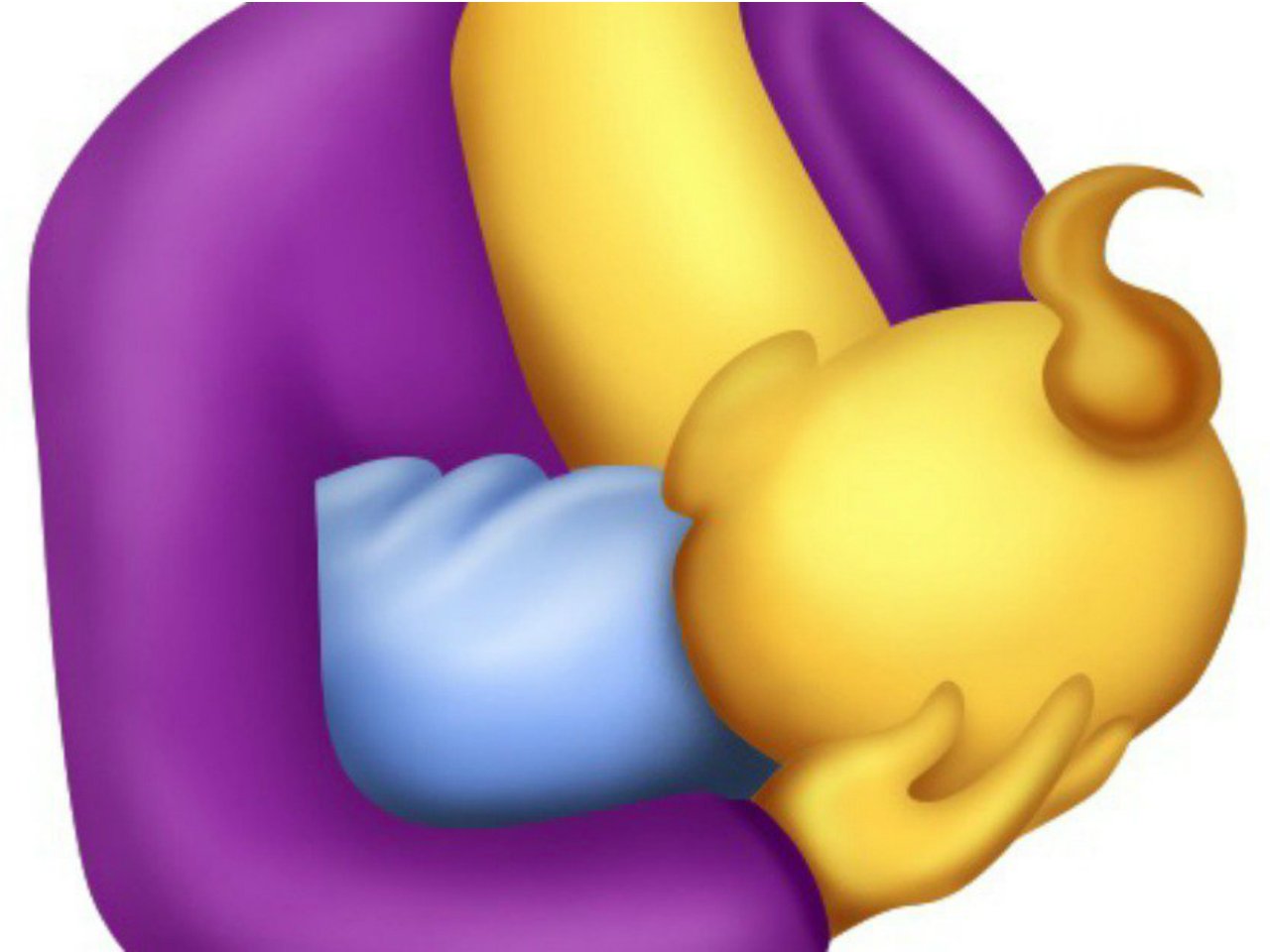Breastfeeding mom emoji