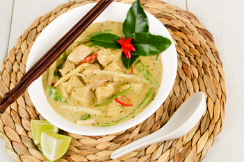 Thai Chicken Soup with Noodles