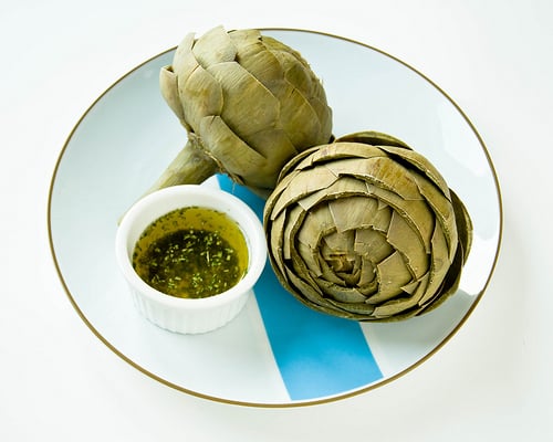 Artichokes with Creamy Dipping Sauce