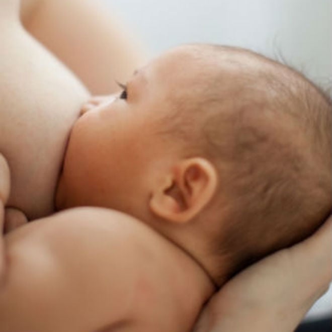 Is it ok to feed a baby while lying down 10 Breastfeeding Tips To Get You Through The Night Today S Parent