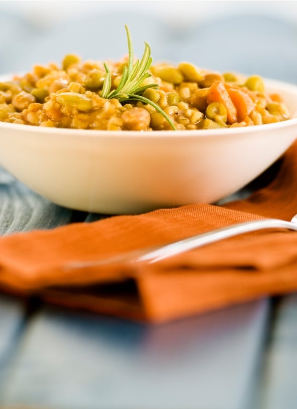 Lovely Lentils with Brown Rice