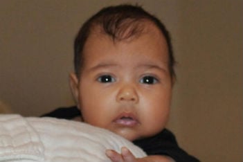 Finally! First photo of North West
