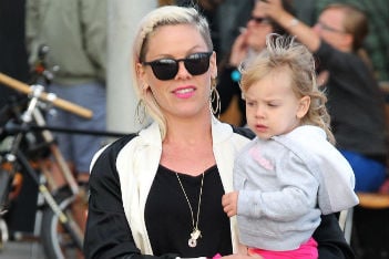 Singer Pink on the not-terrible twos