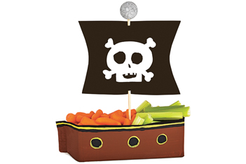 Craft: How to make a pirate ship centrepiece