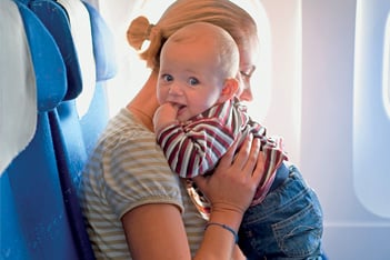 Flying with your baby doesn't have to be a nightmare