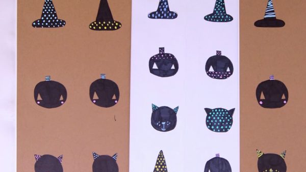 Sheet of DIY stickers
