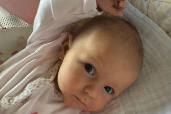John Krasinski and Emily Blunt: Baby's first photo