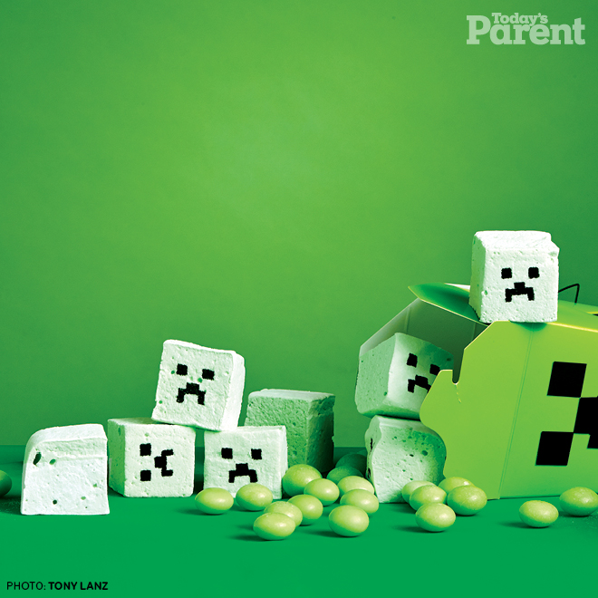 Minecraft Marshmallow Creepers