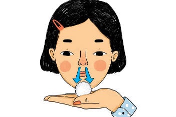 How to teach your child to blow her nose