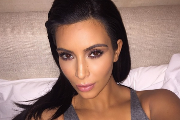 Kim Kardashian says daughter North is taking selfies
