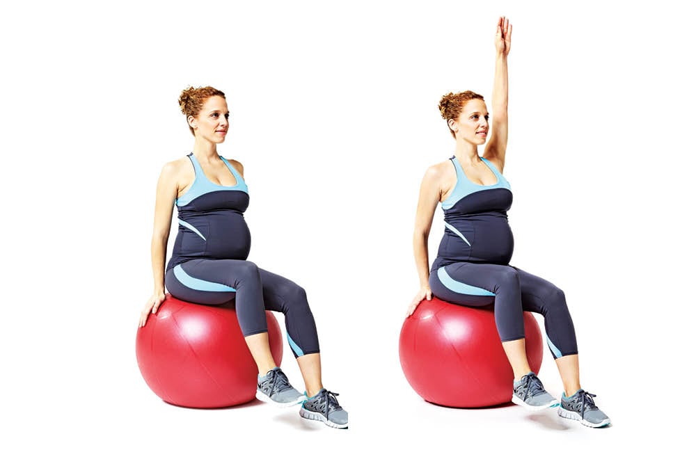 SEATED BALL STABILITY HOLD