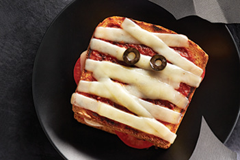 Mummy Pizza Grilled Cheese