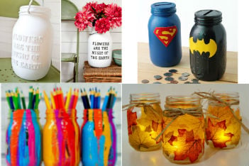 10 fun mason jar crafts
