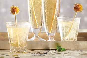 Sparkling 'Champagne' Mocktail