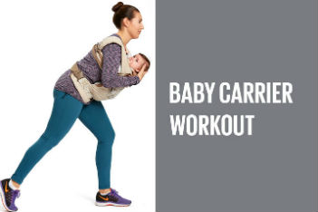 Postpartum exercise: Baby-carrier workout