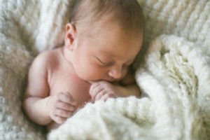 One-month-old baby feeding and sleep schedule