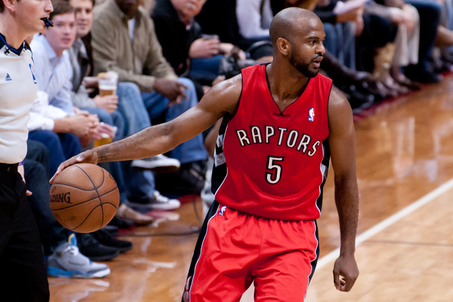 Basketball player for the Toronto Raptors
