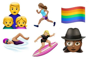 Apple is adding more diverse emojis this fall, and they're pretty awesome