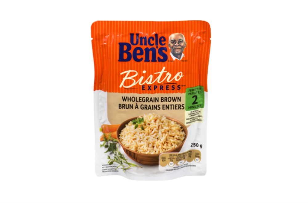 Uncle Ben’s Bistro Express Wholegrain Brown, $3 (250 g)