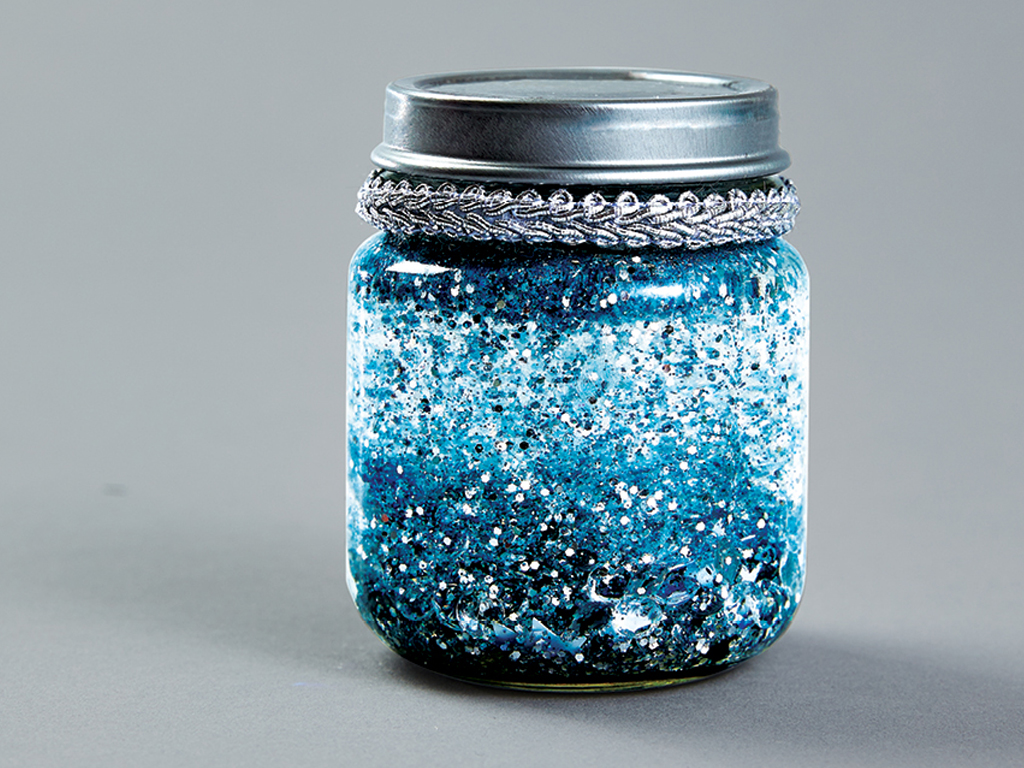 Blizzard in a jar