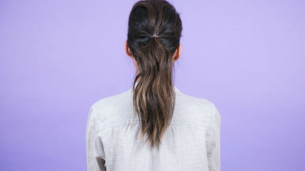 Hair hack: How to make an extra-long ponytail