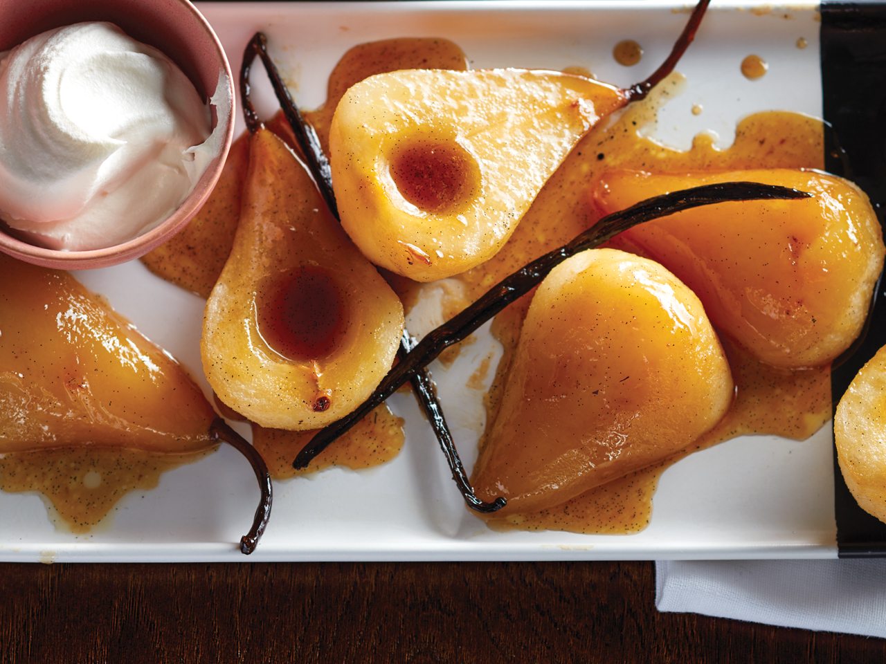 Roasted Vanilla Pears
