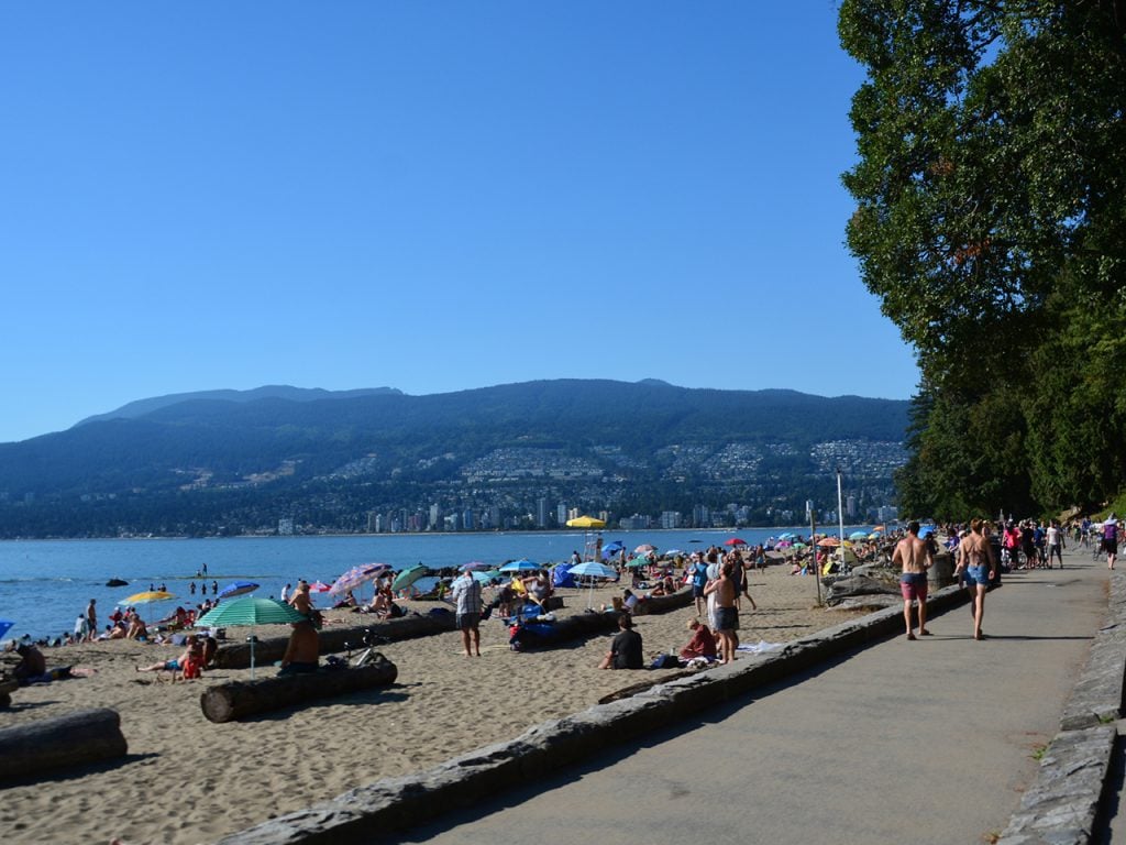 Photo of English Bay Beach in Vancouver