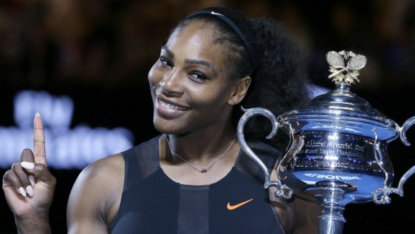 Serena Williams winning the Australian Open while pregnant