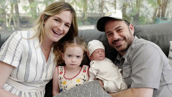 Jimmy Kimmel and family