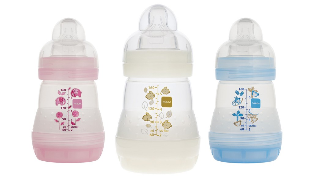 MAM anti-colic baby bottles