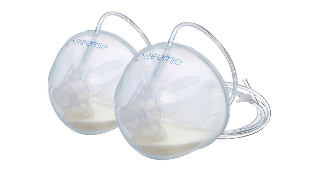 Nuk Simply Natural Freemie Collection Cups, a hands-free breast pumping accessory