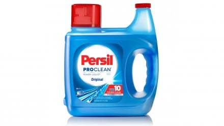 Bottle of Persil ProClean Power-Liquid Original Scent laundry detergent