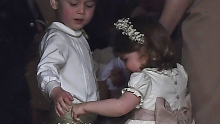 Prince George and Princess Charlotte steal the show at Pippa's wedding